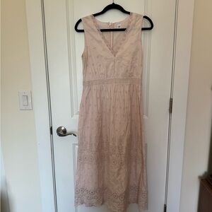 Blush Eyelet Sundress- Size 10